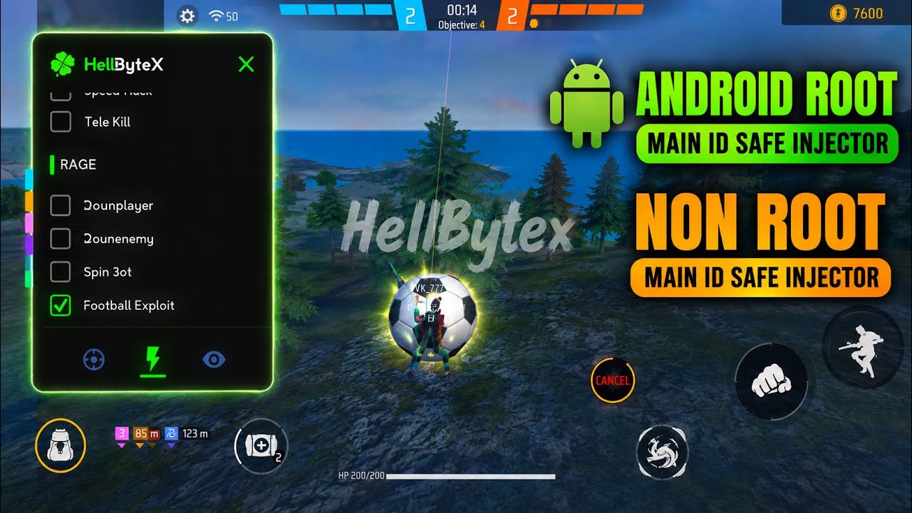 Android panel | auto elinimate | nonroot and root both working | free fire auto kill 👹 |