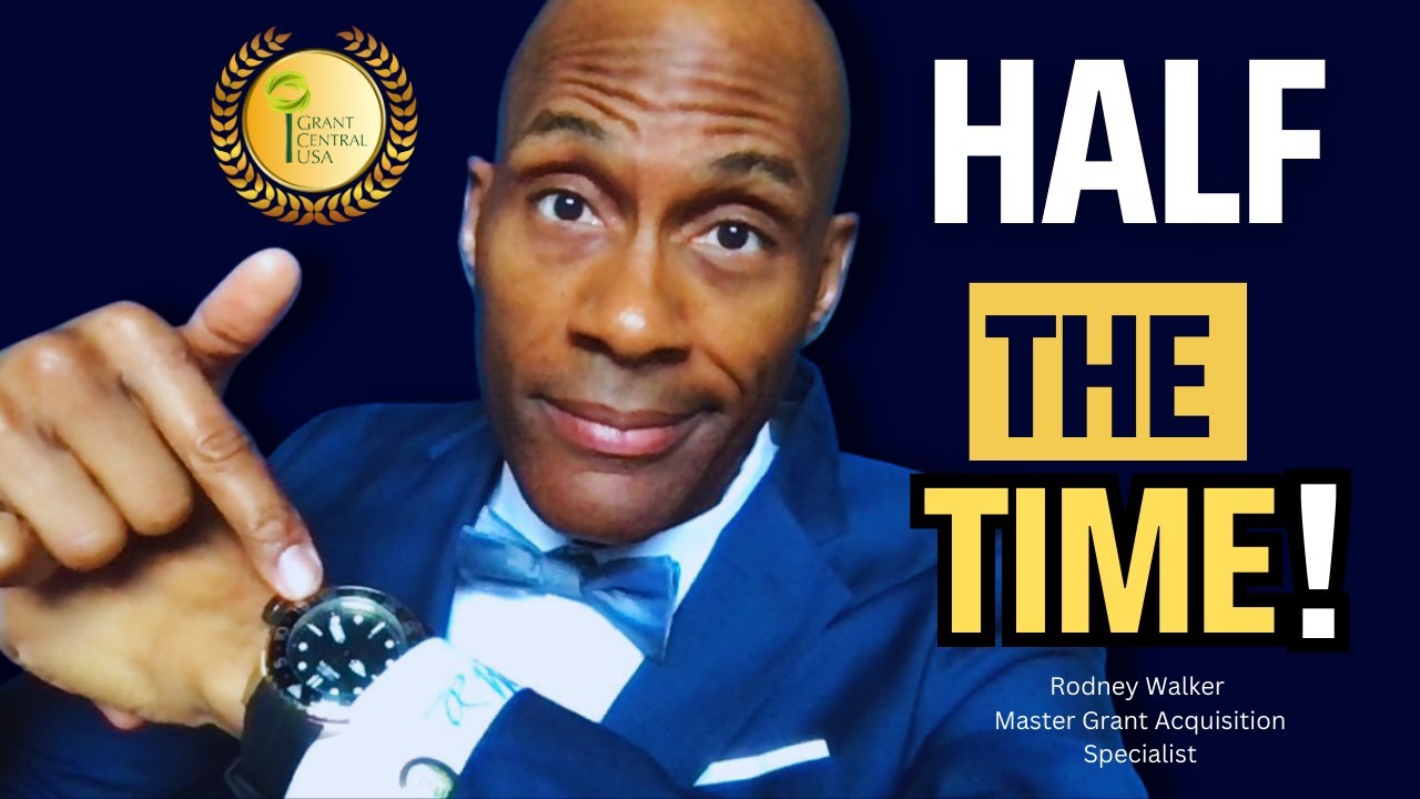 Grant Writing 101: How To Write A Grant In 1/2 The Time & What Goes Inside One! | Grant Central USA