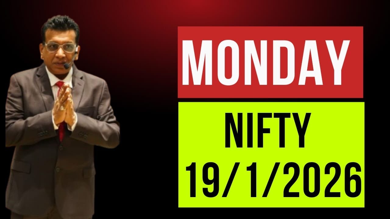 nifty prediction for tomorrow & bank nifty analysis for monday 19/1/2026
