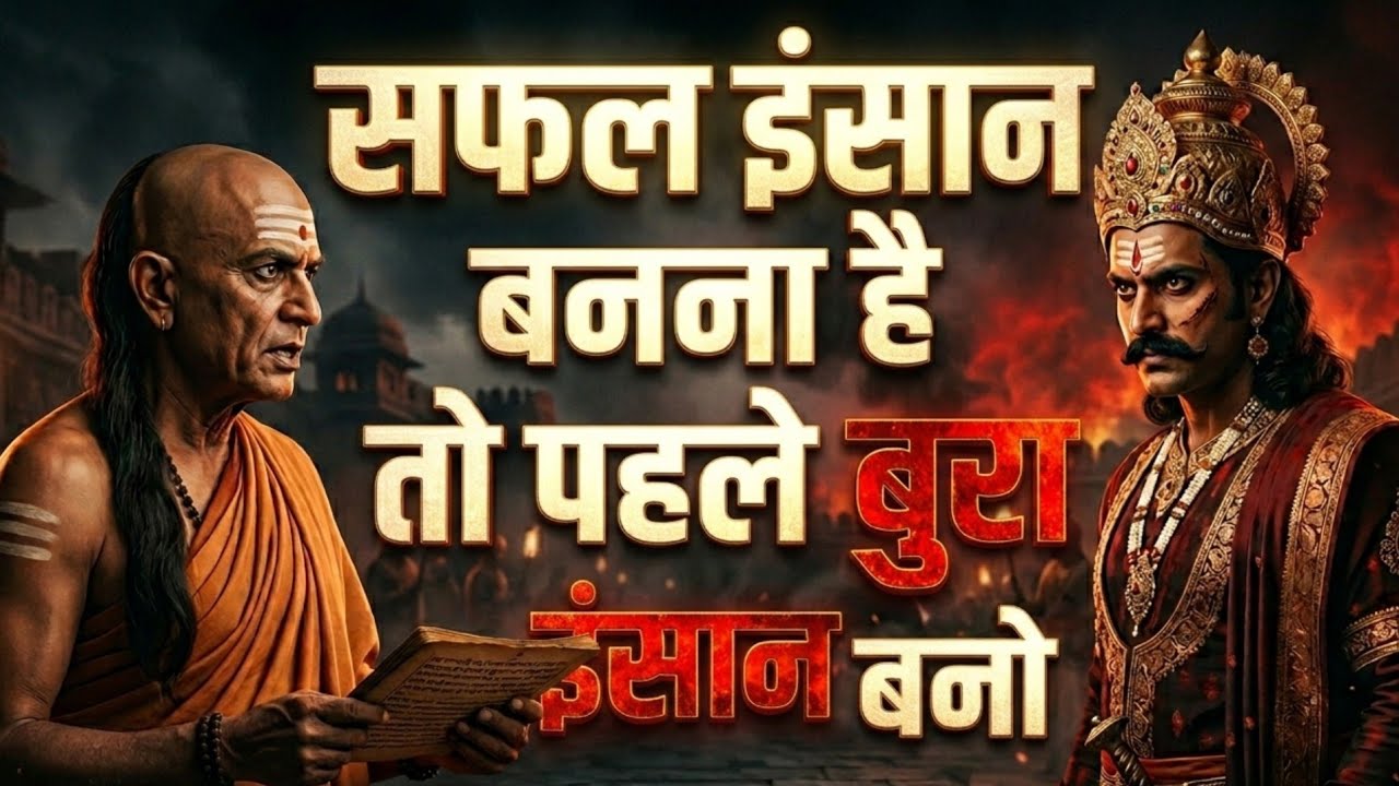 सफल इंसान अगर बनना है, तो पहले बुरा इंसान बनो | सिर्फ ये पांच नीतियों से आप सफल बन सकते है