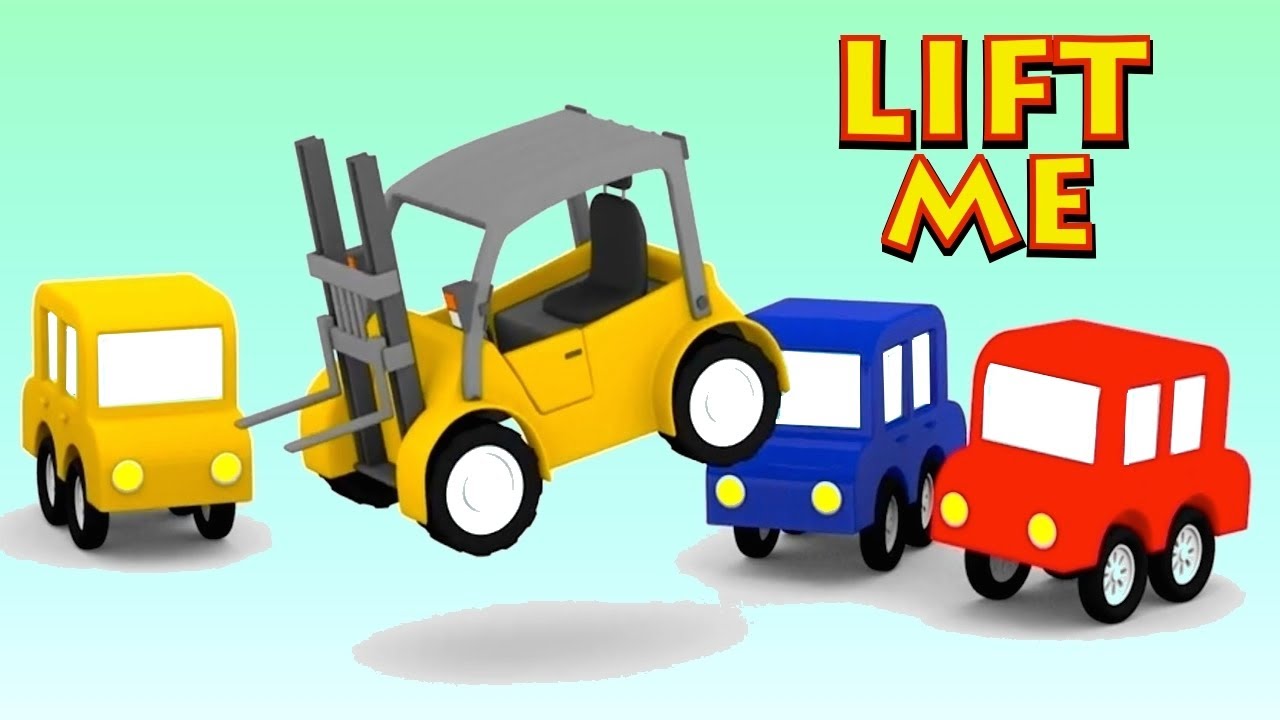 LIFT ME! - Cartoon Cars - Cartoons for Kids!