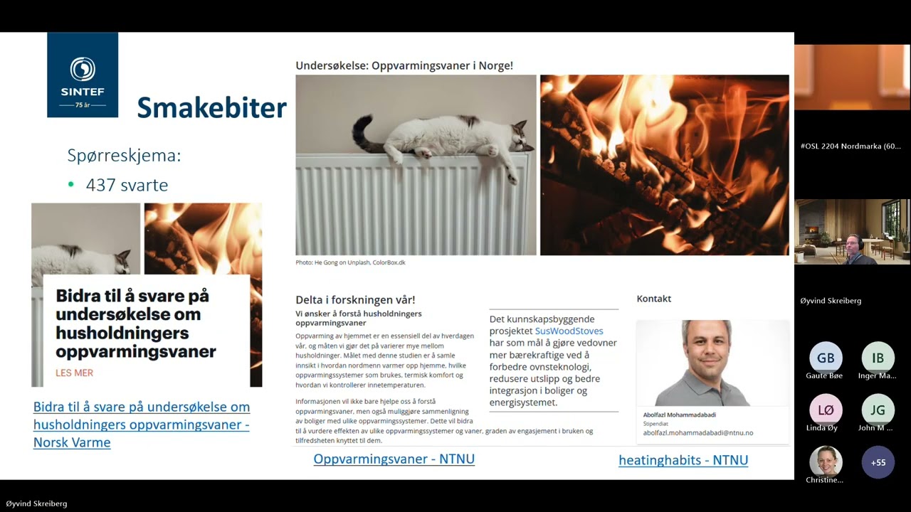 BBF 27.11.2025: Nye utslippsfaktorer for vedovner - hvorfor og hvordan v/SINTEF