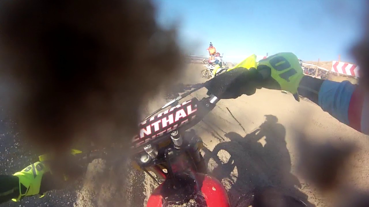 Départ enduro du Touquet 2019 en 125 xls de 1978 à la course du dimanche :)