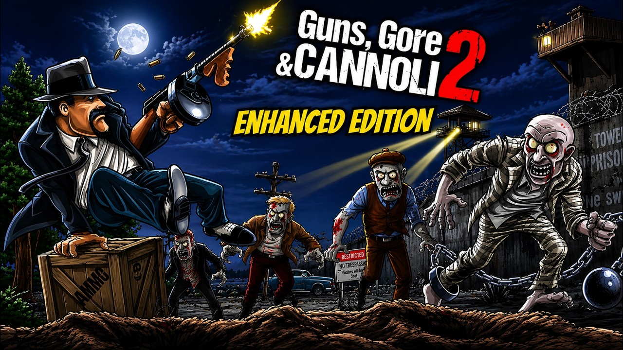 Guns Gore & Cannoli 2 - Enhanced Longplay Edition