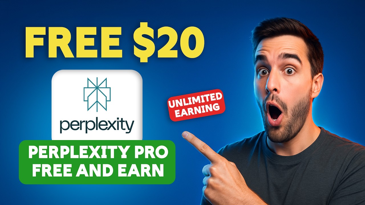 Получите Perplexity Pro БЕСПЛАТНО + заработайте 20 долларов за каждого реферала (секретный метод)