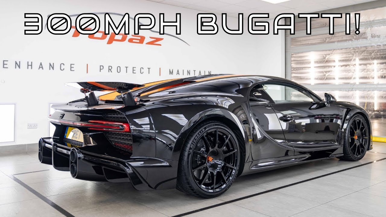 Самый быстрый автомобиль в мире — BUGATTI CHIRON SUPER SPORT 300+