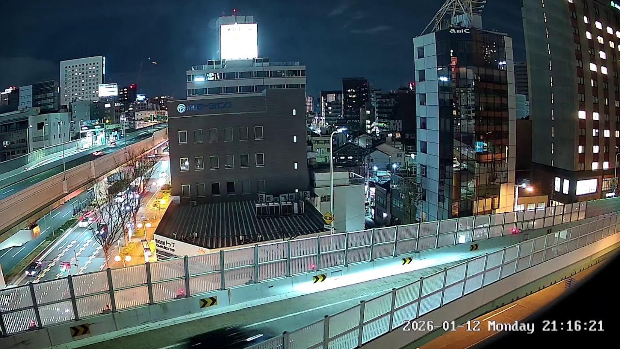 愛知県名古屋市中村区名駅ライブカメラ Aichi Nagoya Live camera.world.cam