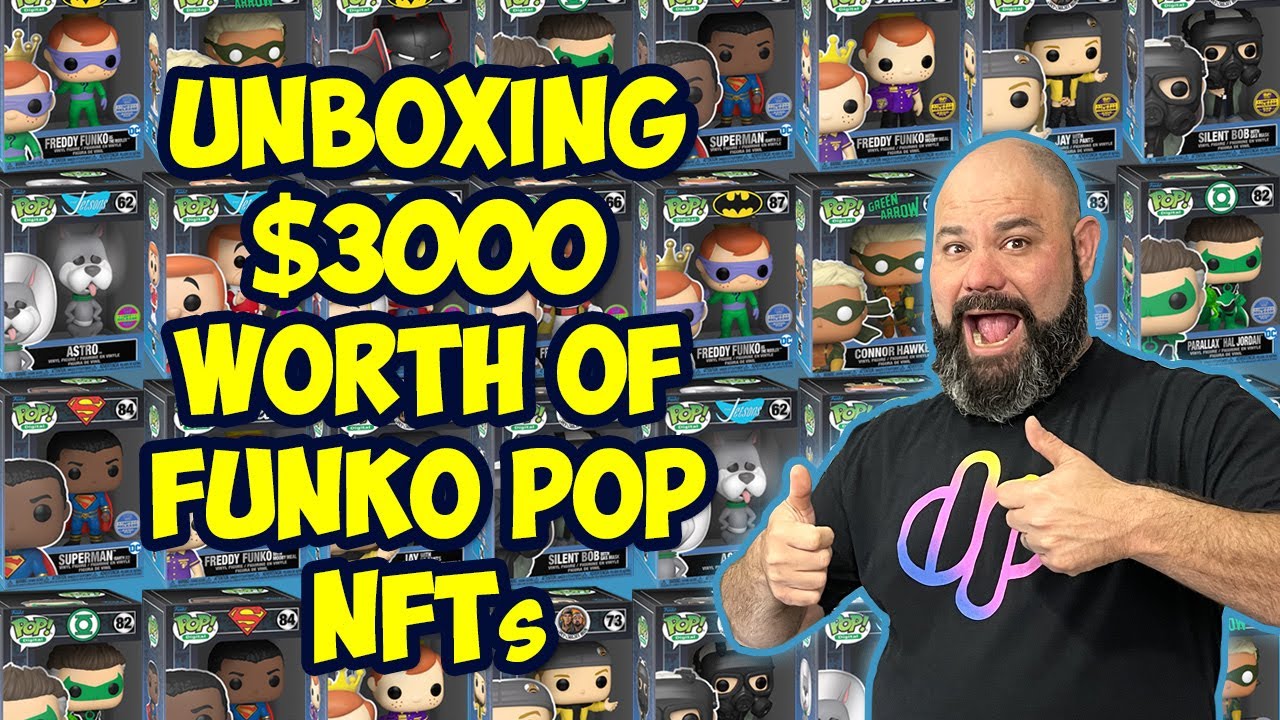 Unboxing $3000 Of Funko Pop NFTs Legendary, Grails, & Royalty