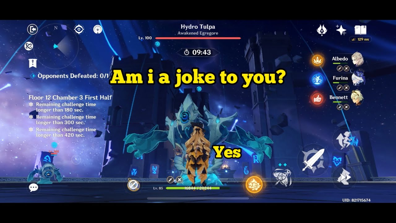 Wow, thanks Navia! This Spiral Abyss new boss became a joke..