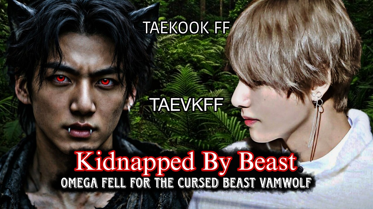 omega kidnapped by a cursed beast vamwolf top jk mpreg taekook oneshot #taekookff #taekook #vkook