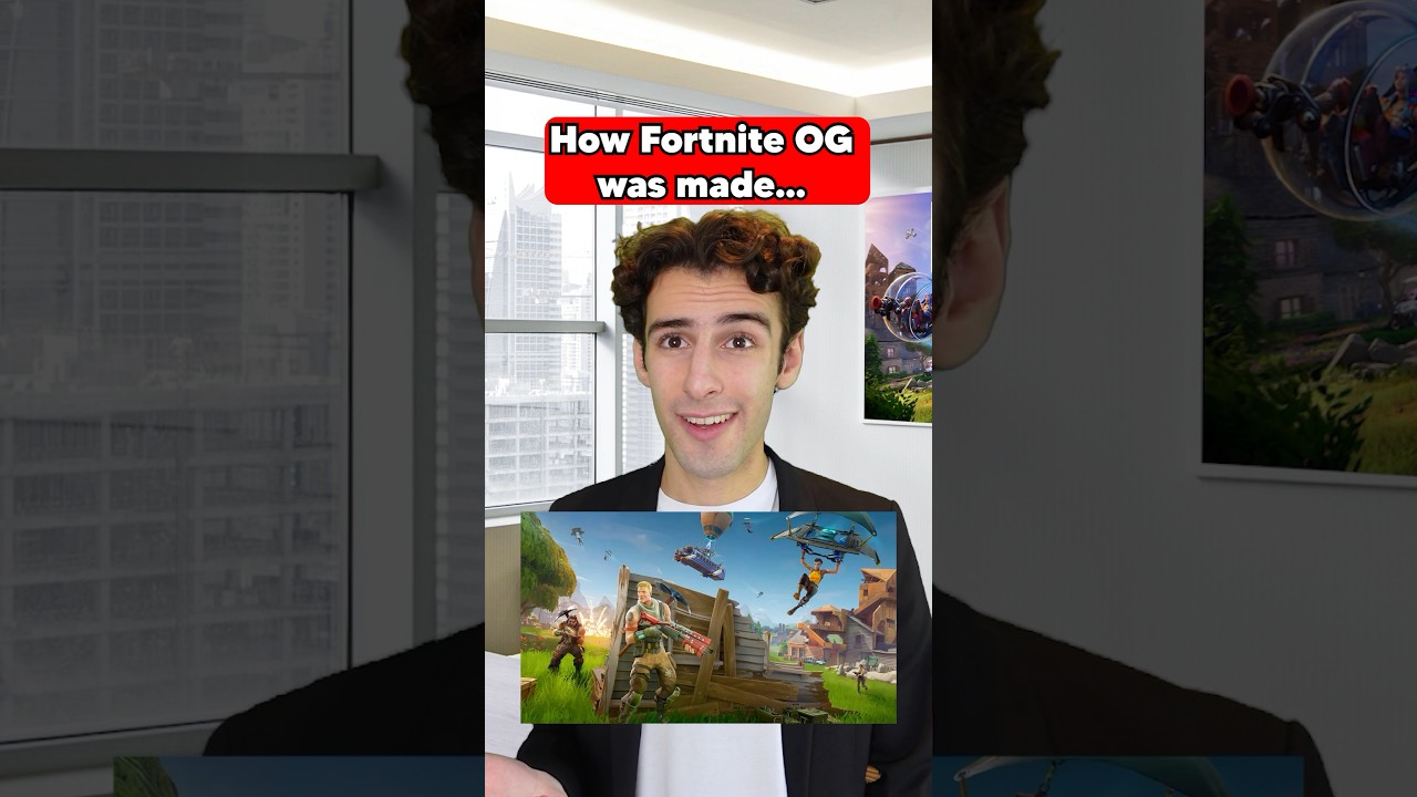 Вот как создавался оригинальный сезон 4-й главы Fortnite…