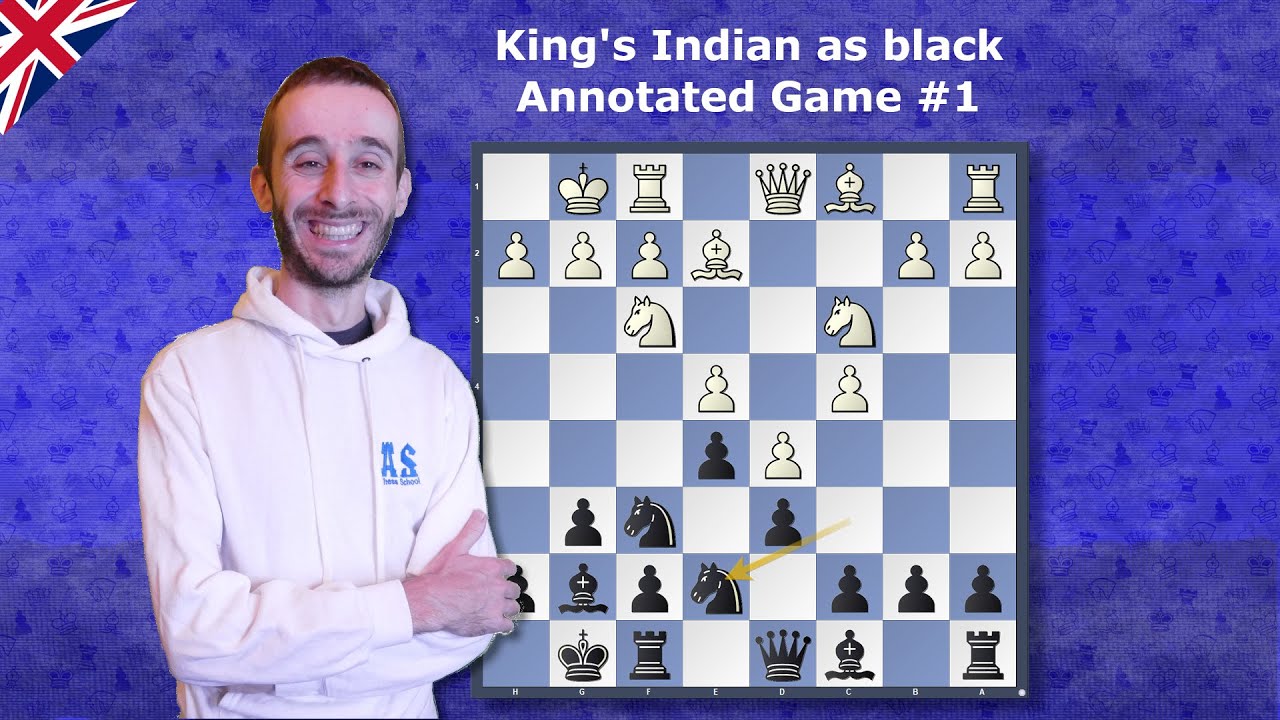 King's Indian Opening as black - How to attack - Game Annotated #1