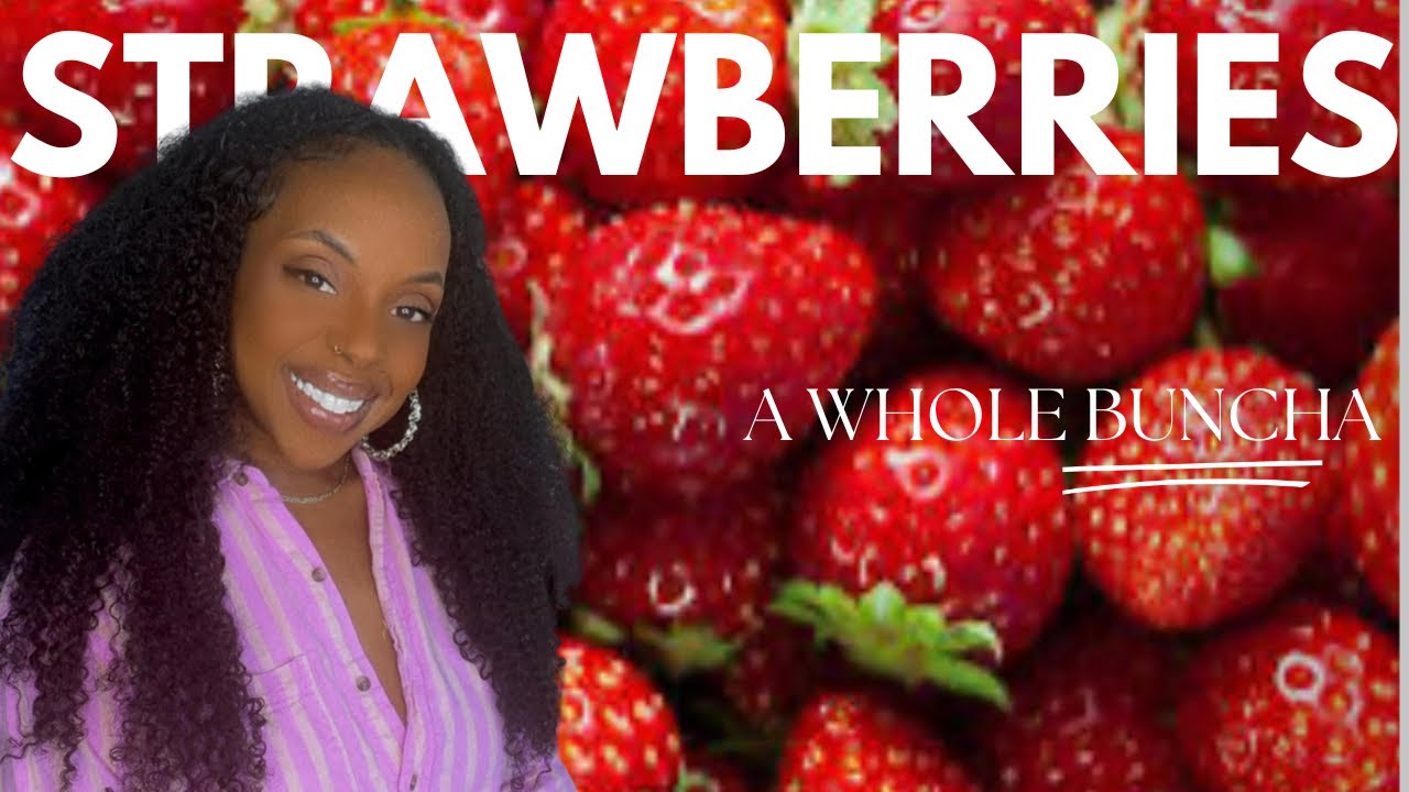 ITS STRAWBERRY SEASON -  40 POUNDS OF BERRIES 3 WAYS - STRAWBERRY LEMONADE CONCENTRATE RECIPE