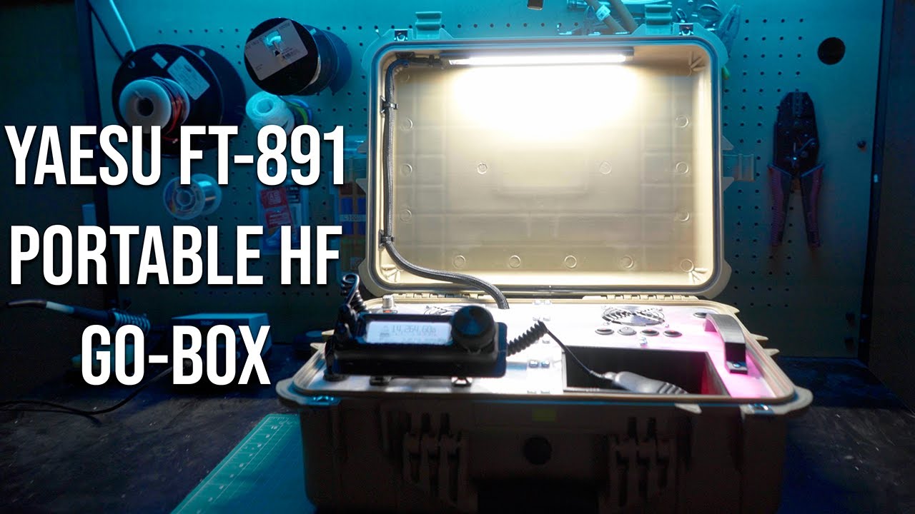 I Built My Own Ham Radio Go Box From Scratch!