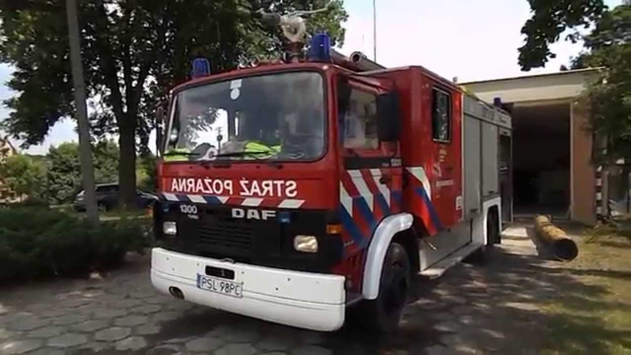 Prezentacja sygnalizacji: 587[P]26 - GBA 2/21 Daf 1300 Turbo/Kronenburg - OSP Bielsko