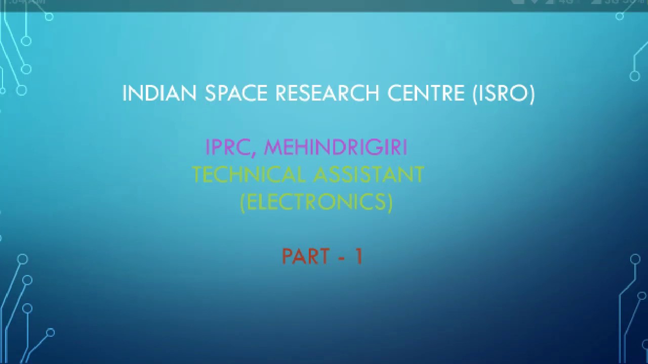 ISRO # IPRC # MEHDRIGIRI