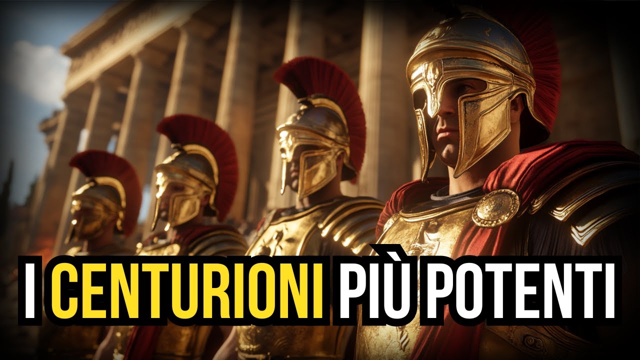 I 7 CENTURIONI PI&Ugrave; POTENTI che HANNO RESO l&rsquo;ESERCITO ROMANO INARRESTABILE!