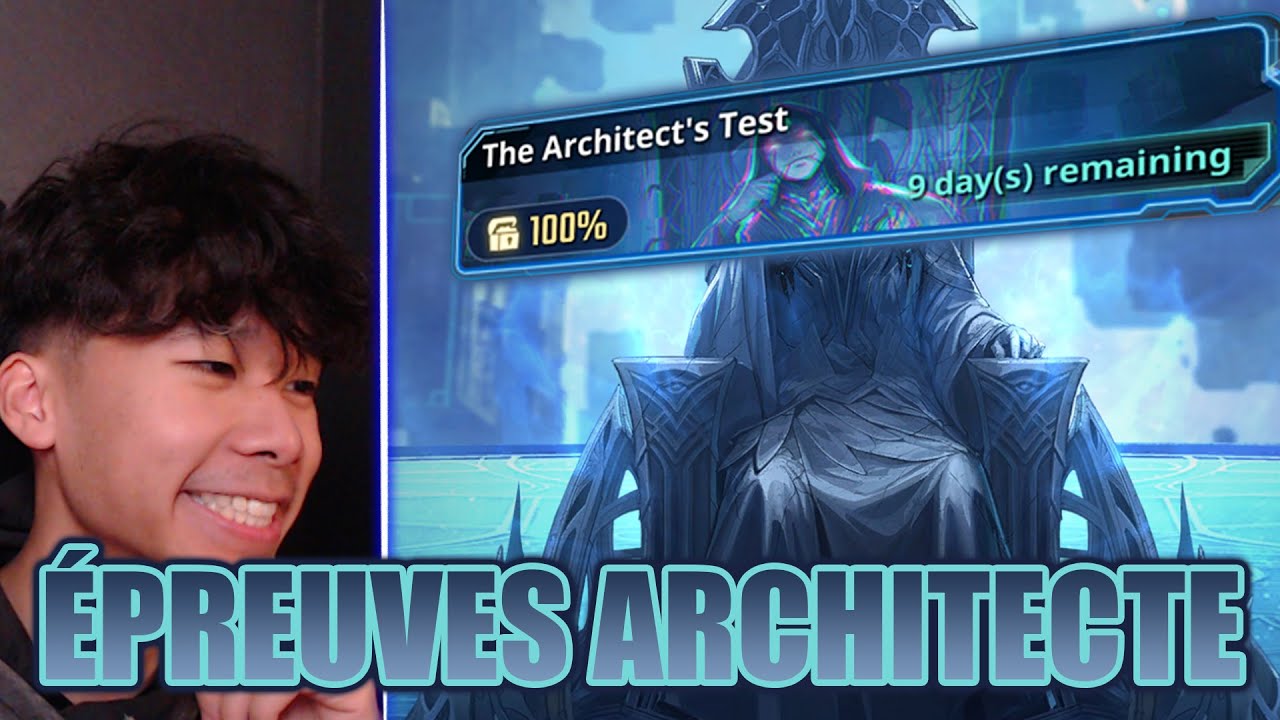D&eacute;fi &eacute;preuve de l'Architecte ! Test Orbe Allon x team WIND ! Solo Leveling Arise