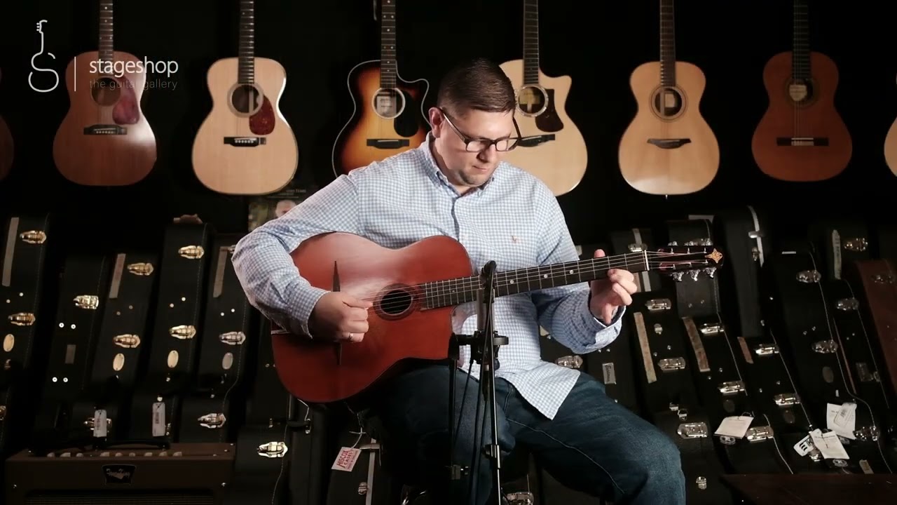 Eastman DM-2 Gypsy Jazz guitar demo by Ferenc Ill&eacute;s in Stageshop