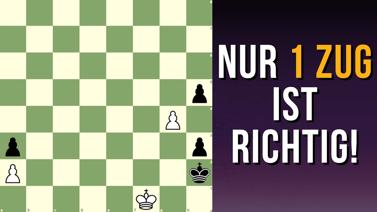 Wie kann Wei&szlig; gewinnen?
