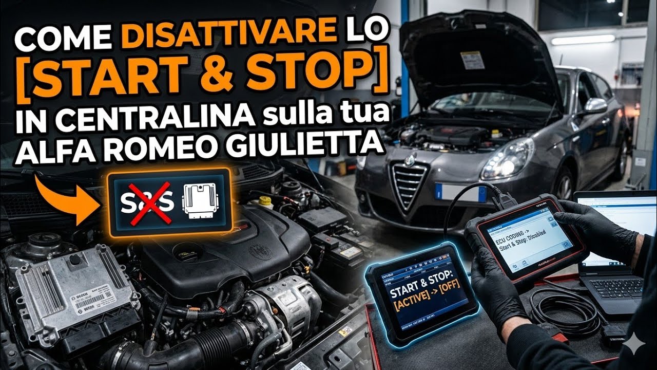 Disattivazione start e stop Giulietta Alfa Romeo