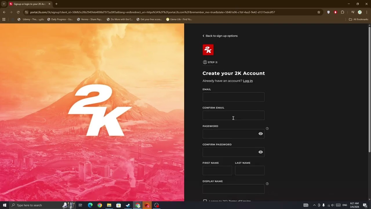 Как создать аккаунт в WWE 2K26