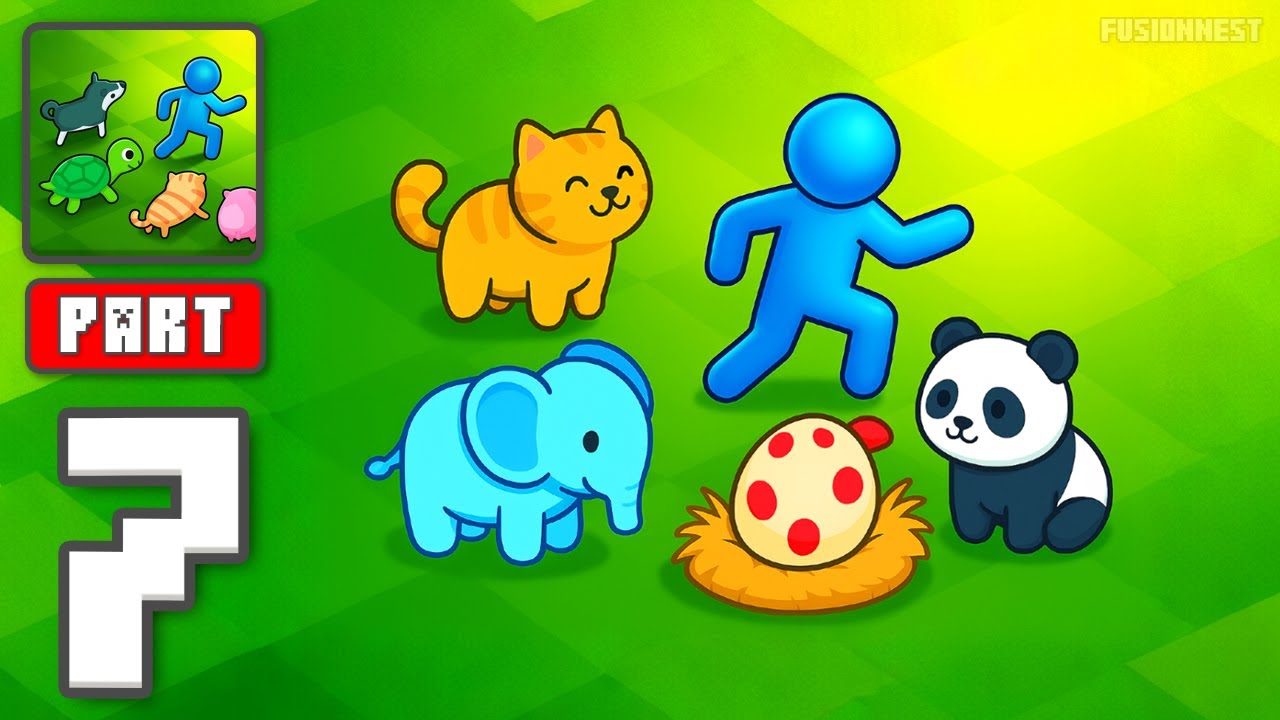Zookemon - Gameplay Walkthrough Part 7 - Build Zoo Of Crazy Beasts (iOS, Android)