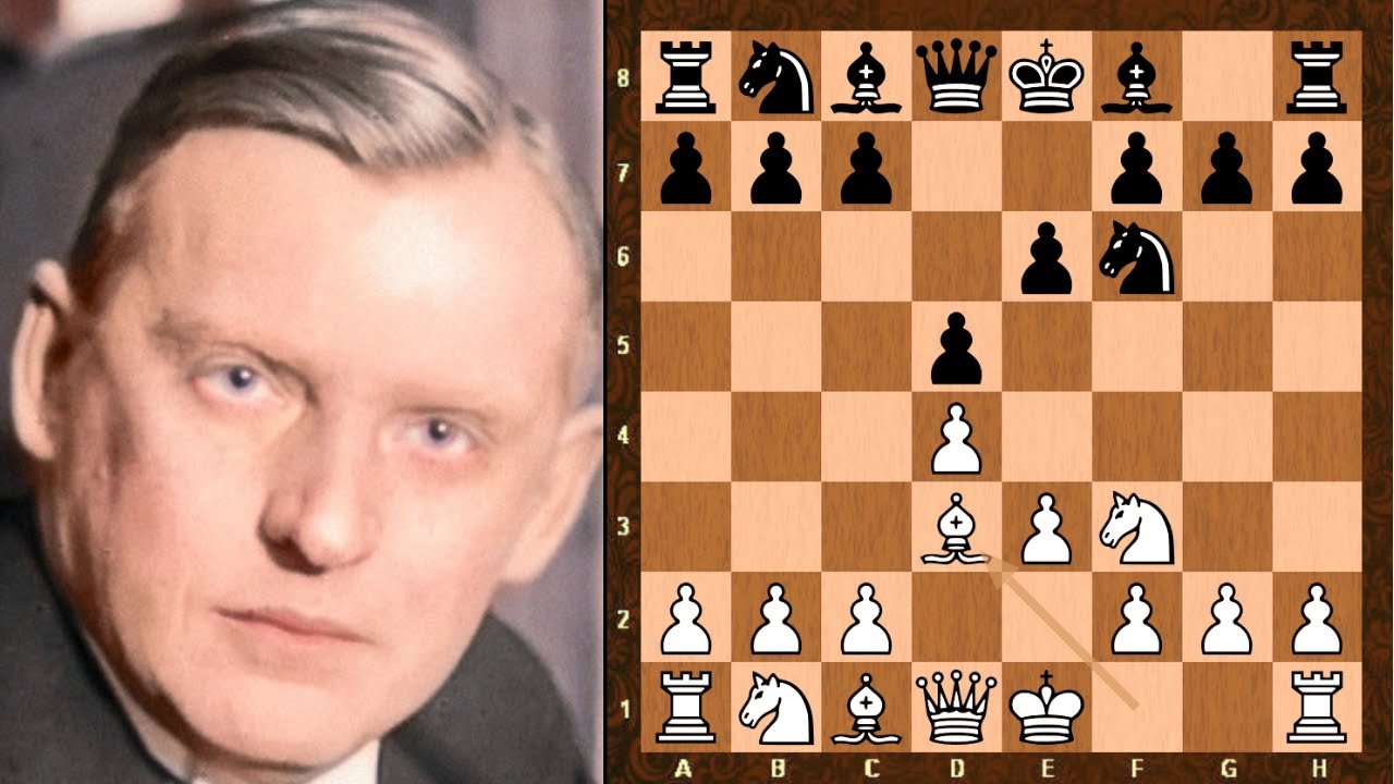 Sparkling Colle System Beauty || Alexander Alekhine vs Friedrich Koehnlein || Dusseldorf 1908