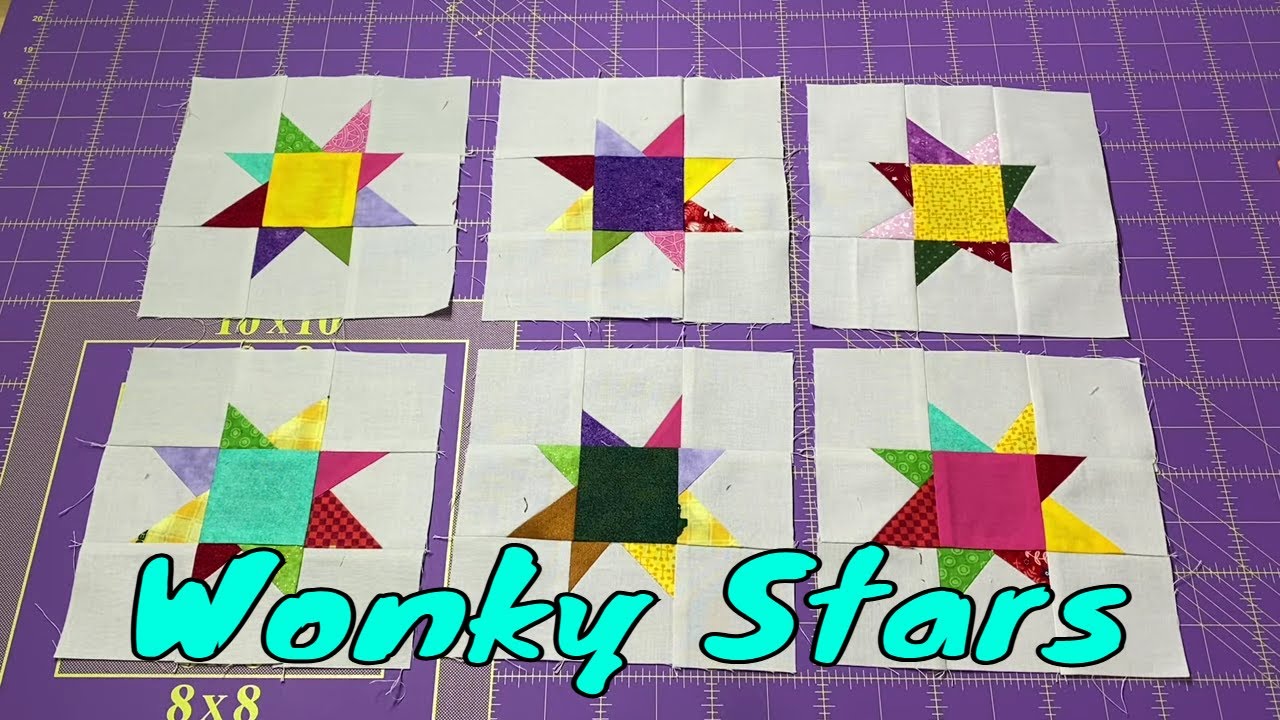 Sew a Scrappy Wonky Star