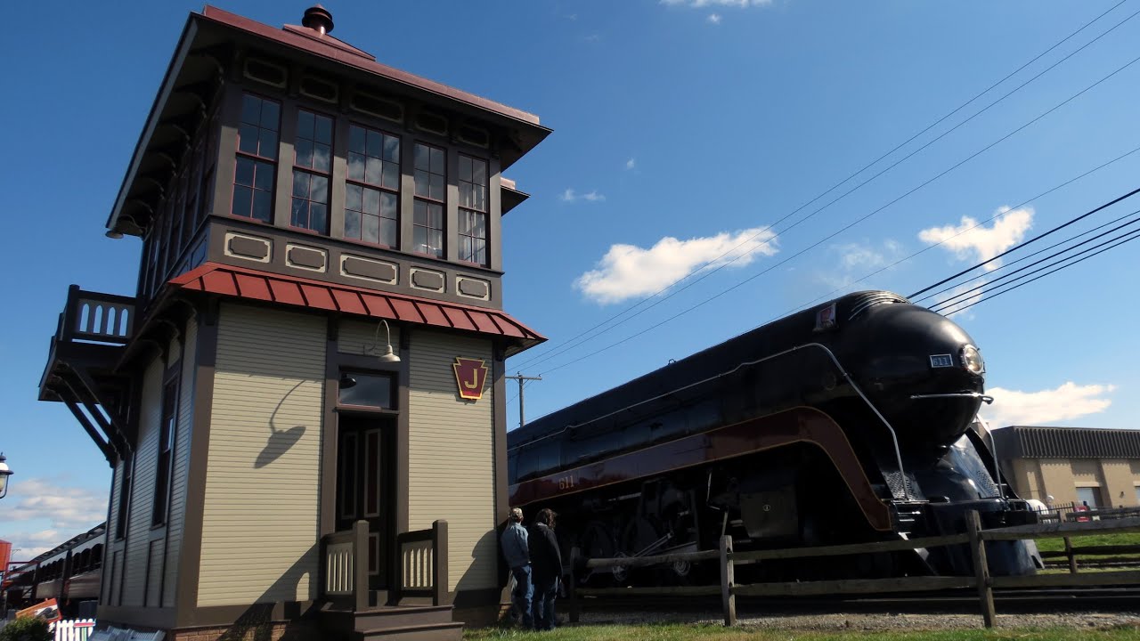 Reunion of Steam  N&W 475 & 611 at Strasburg Railroad