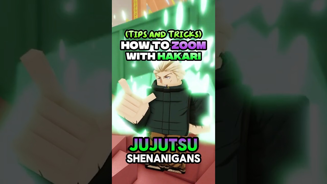 JJS Hakari Speed Tech (Jujutsu shenanigans) #jujutsushenanigans #roblox #shorts