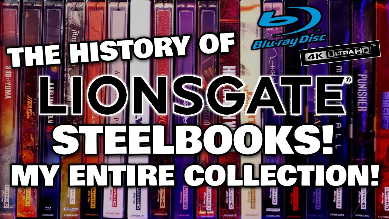 История LIONSGATE Blu-ray и 4K Steelbook — моя ВСЯ коллекция!