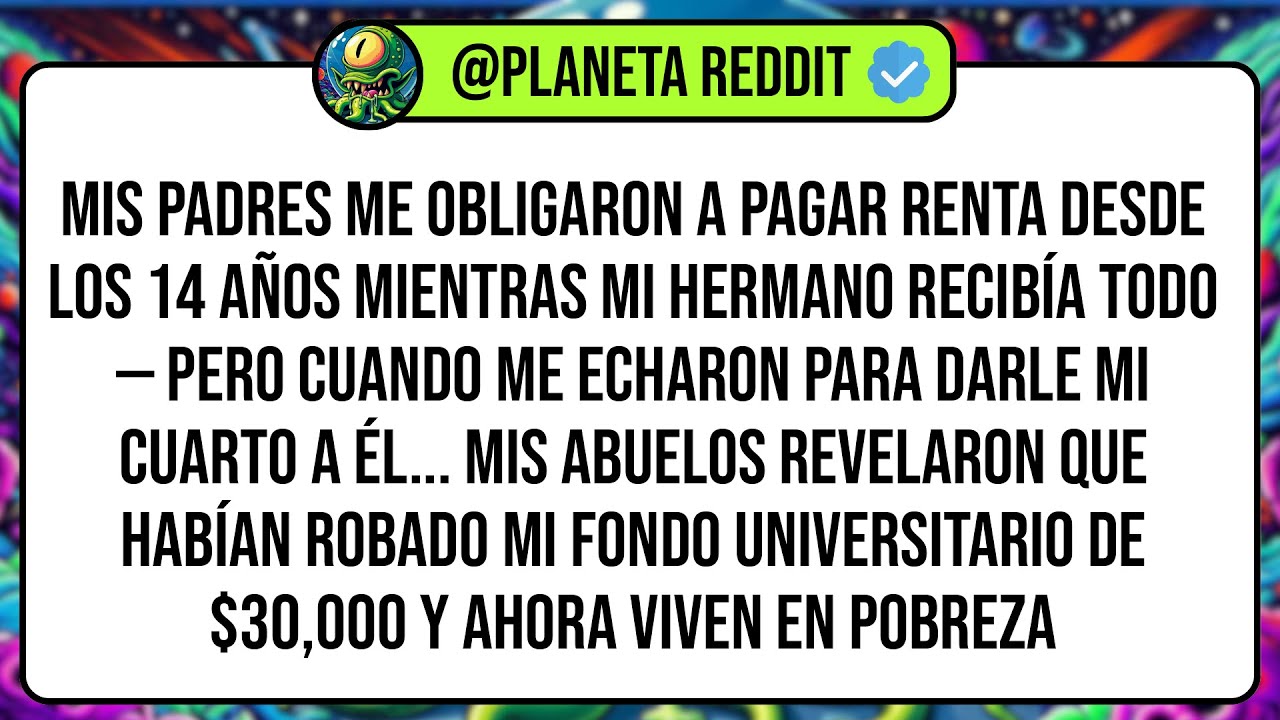 Mis Padres Me Obligaron a Pagar Renta Desde Los 14 Años Mientras Mi Hermano Recibía Todo — Pero ...
