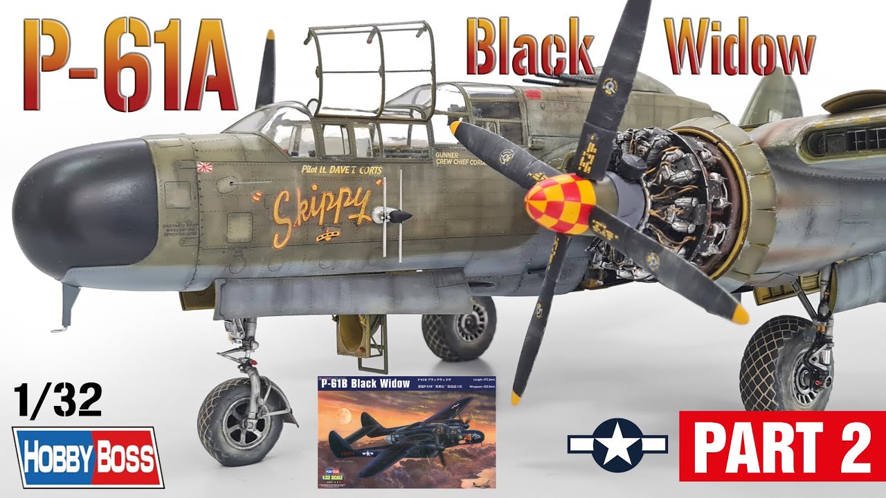 P-61A Black Widow Hobby Boss 1/32
