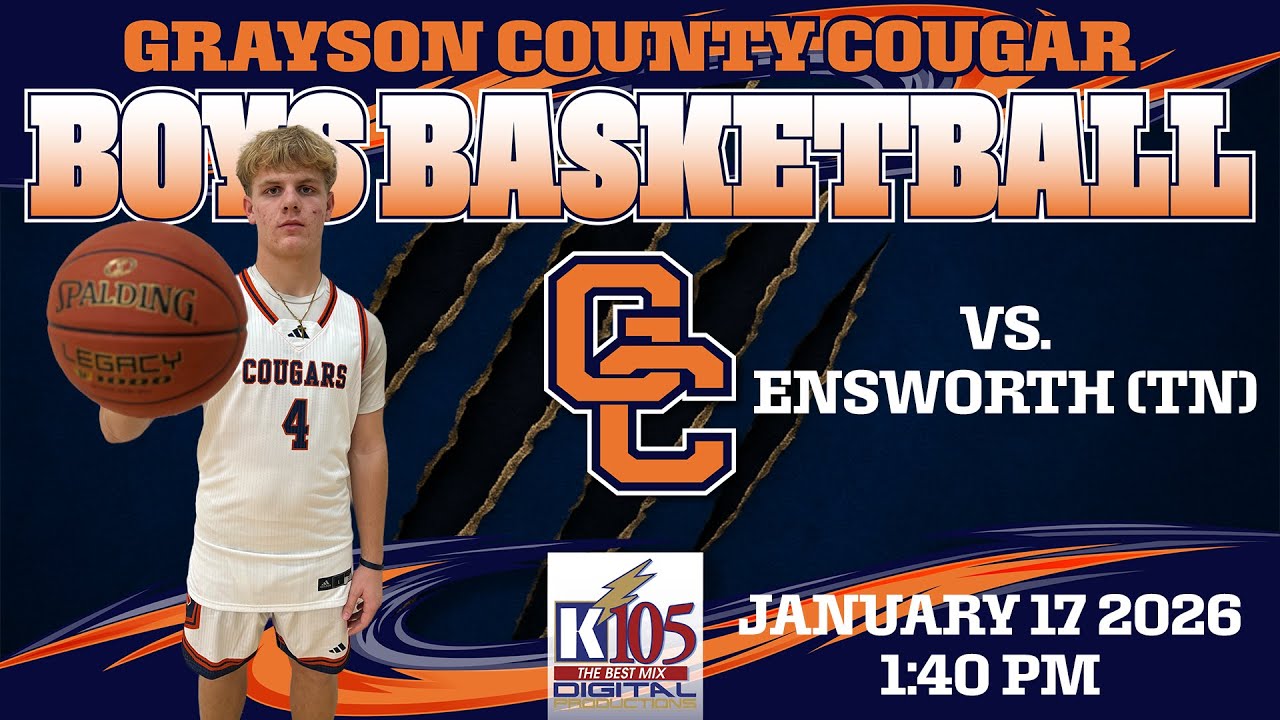 Grayson County Cougar Basketball vs. Ensworth (TN)