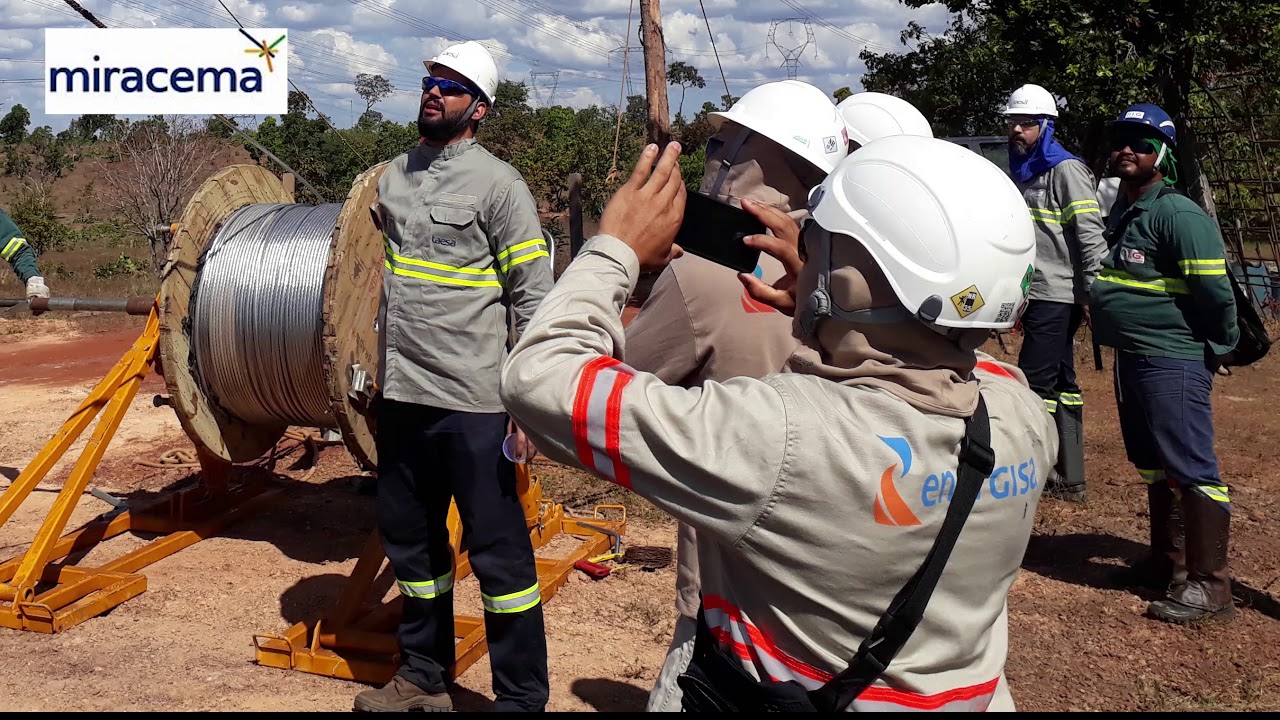 Miracema - Treinamento de Travessia sobre Linha Viva