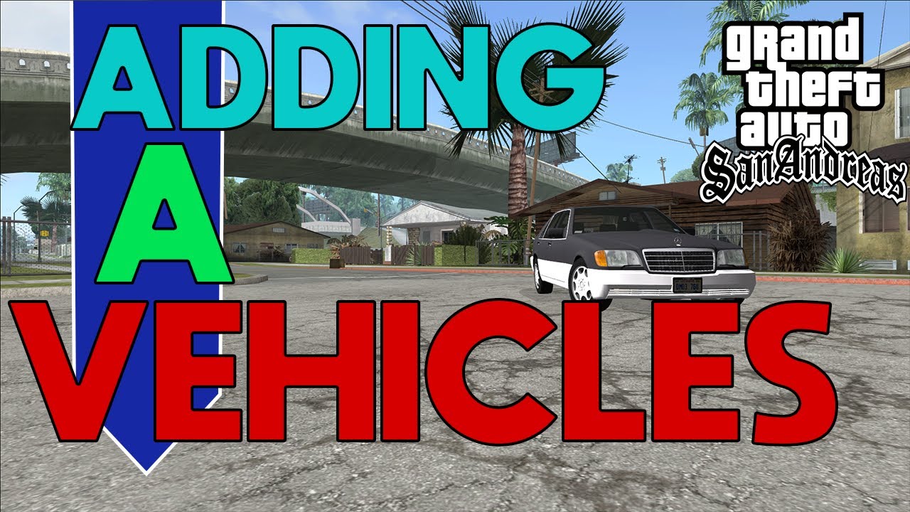 GTA San Andreas | How to Add a Vehicle Without Replacing the Original Vehicles