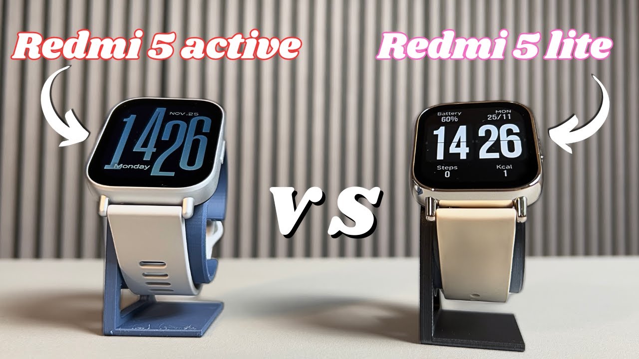 QUALE FA PER TE? Confronto Redmi Watch 5 Active VS Redmi Watch 5 Lite
