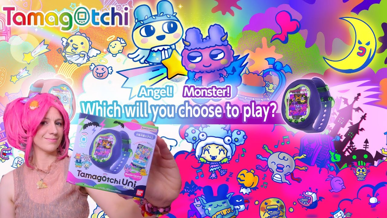 Tamagotchi Uni Monster Carnival Unboxing & Playthrough - I'm ready for Halloween👻