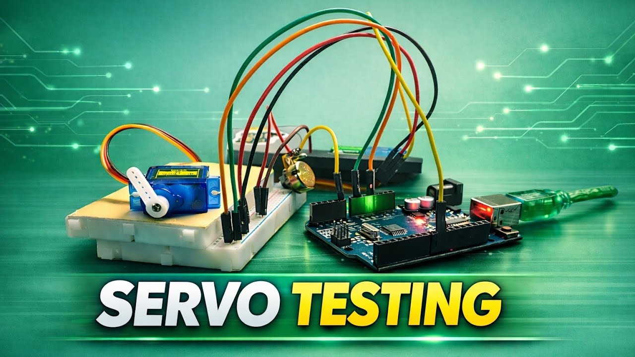Servo Motor Control Using Potentiometer | Arduino Mini Project