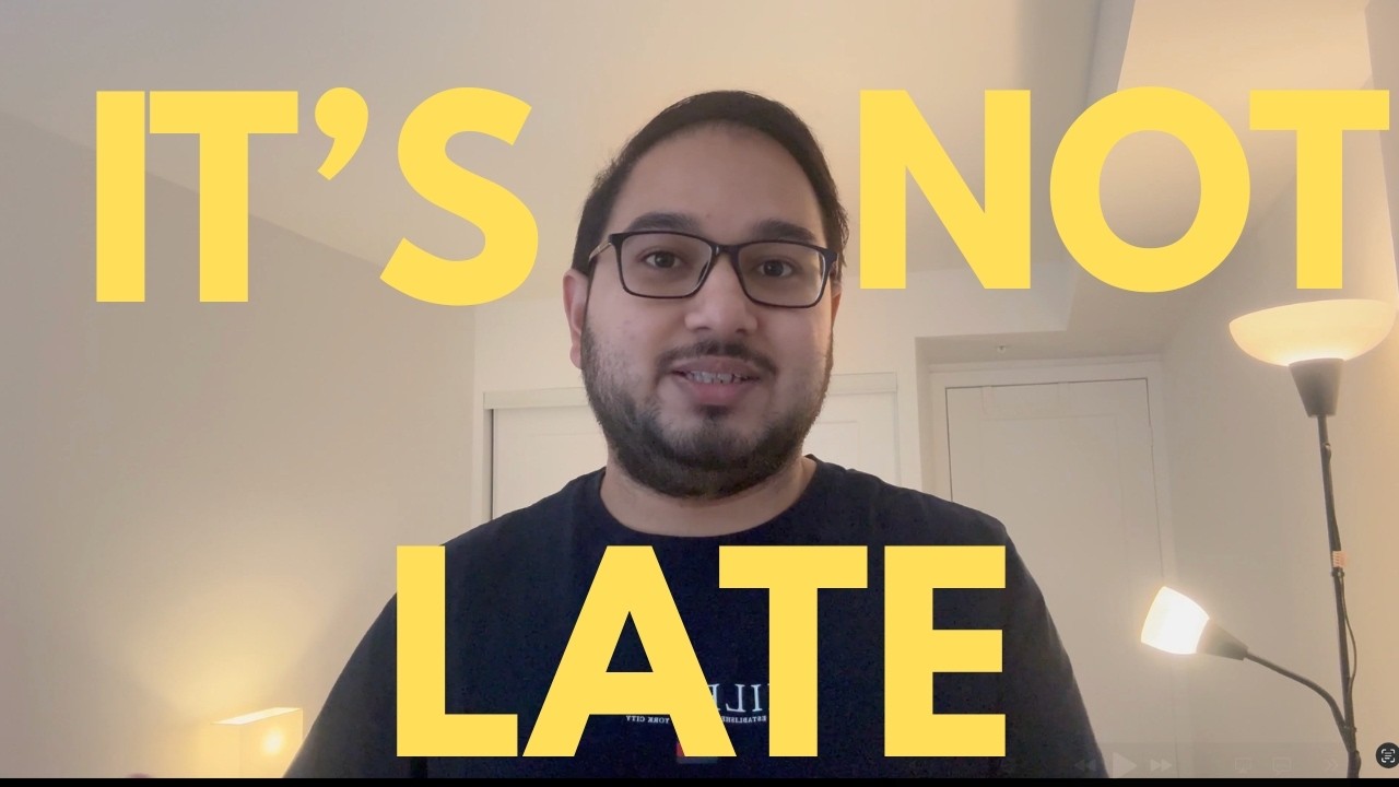 Why I'm Starting YouTube at the age of 31 in 2026