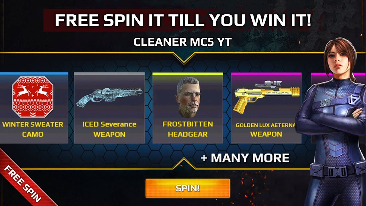 Get Year End Spin In Modern Combat 5 || New 2021 Lucky Spin In MC5 || #CleanerMC5YT