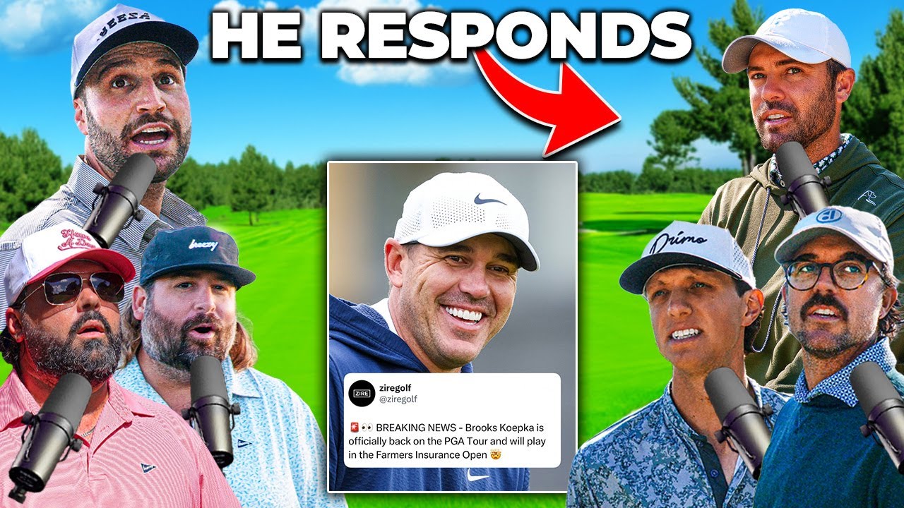 Wesley Bryan Responds To Brooks Koepka RETURNING To The PGA Tour!