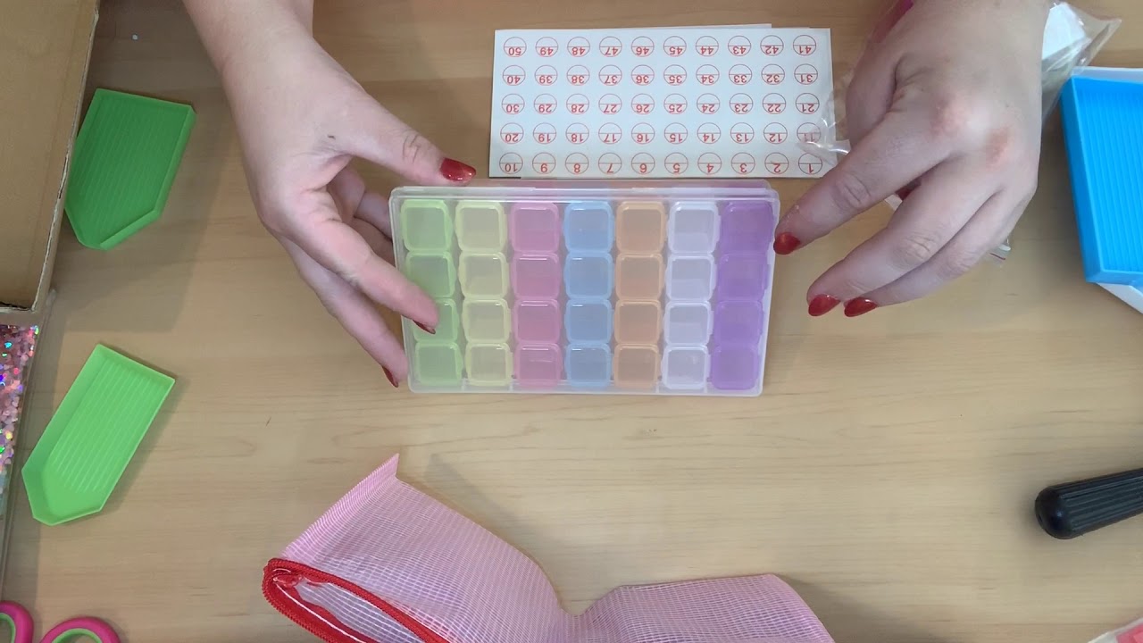 I Diamond Paintings tool kit unboxing