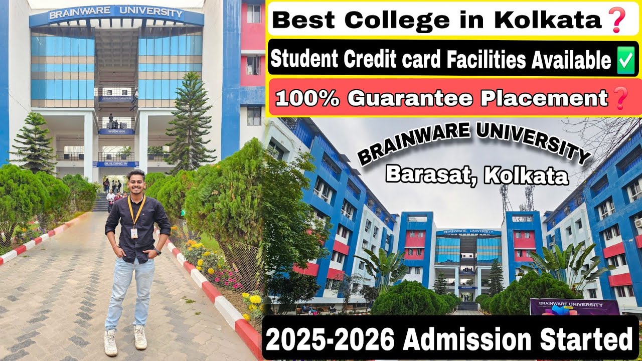 BRAINWARE UNIVERSITY || BARASAT KOLKATA || All Information in Bengali 2025