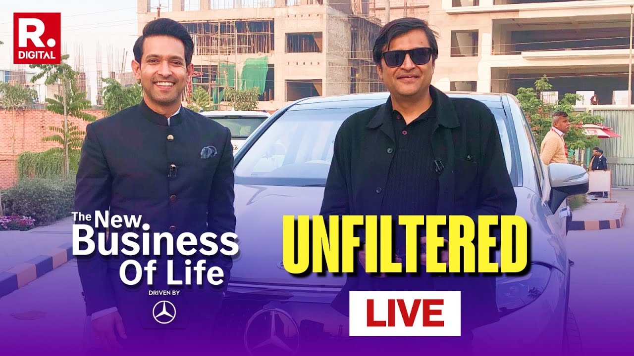 Vikrant Massey Unfiltered With Arnab on a Mercedes-Benz Drive, Exploring The New Business of Life