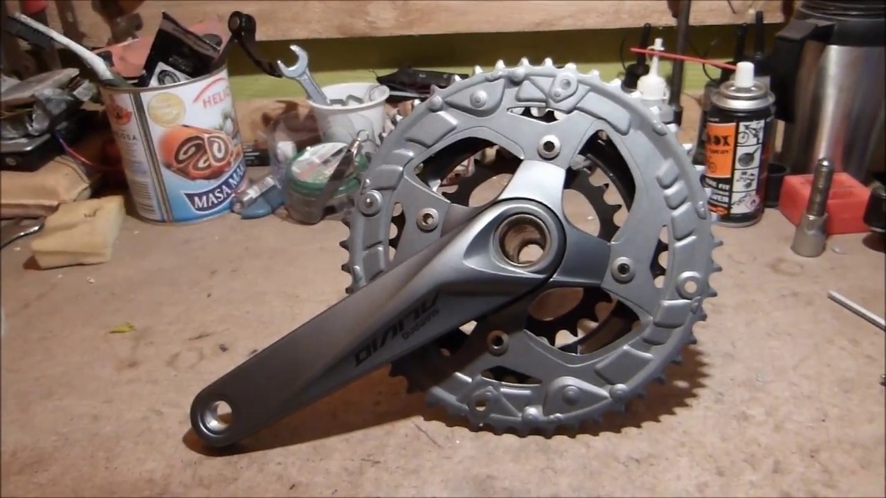 Montaż korby hollowtech 2 (z kwadratu na hollowtech 2)