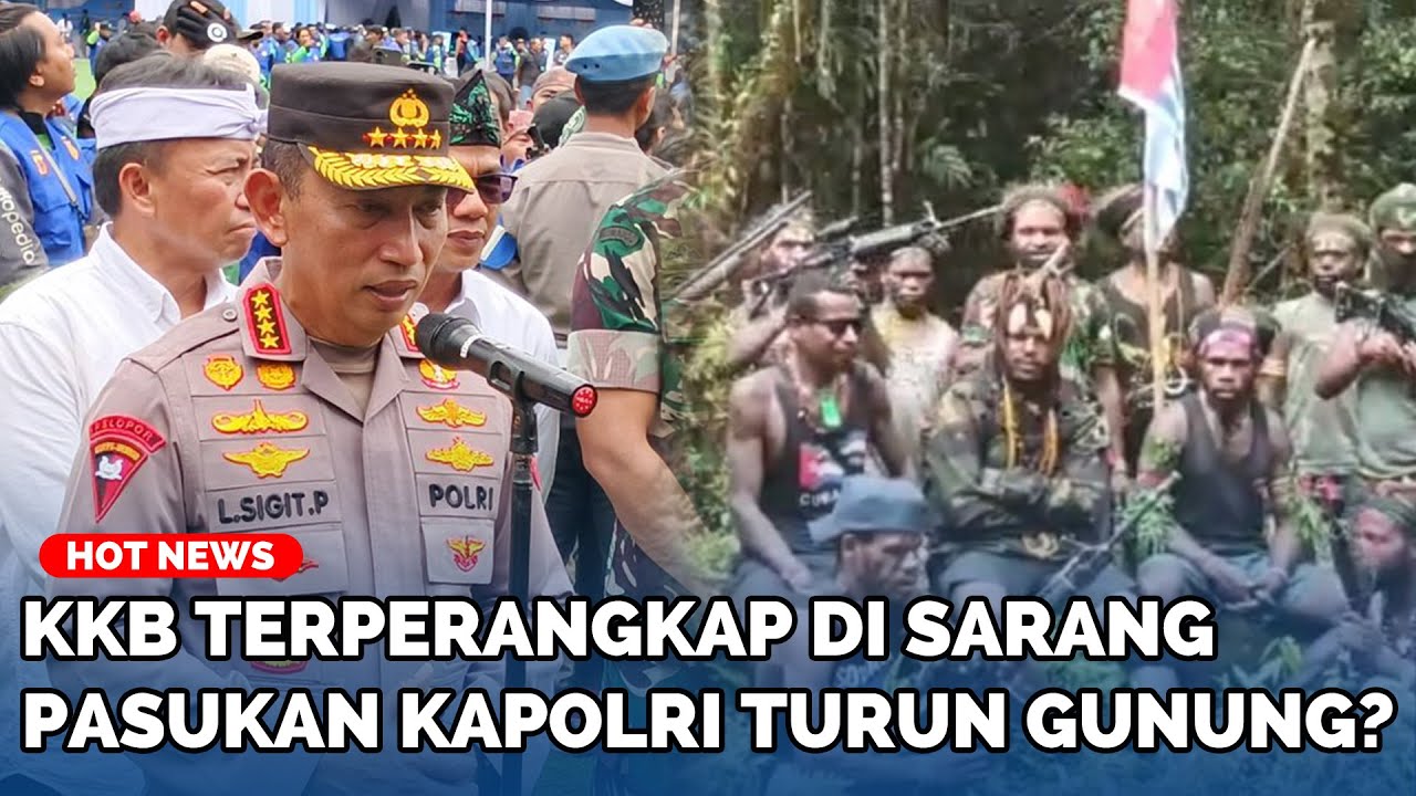 Kapolri Sampai Turun Tangan! 24 Jaringan KKB Papua Terkunci Total