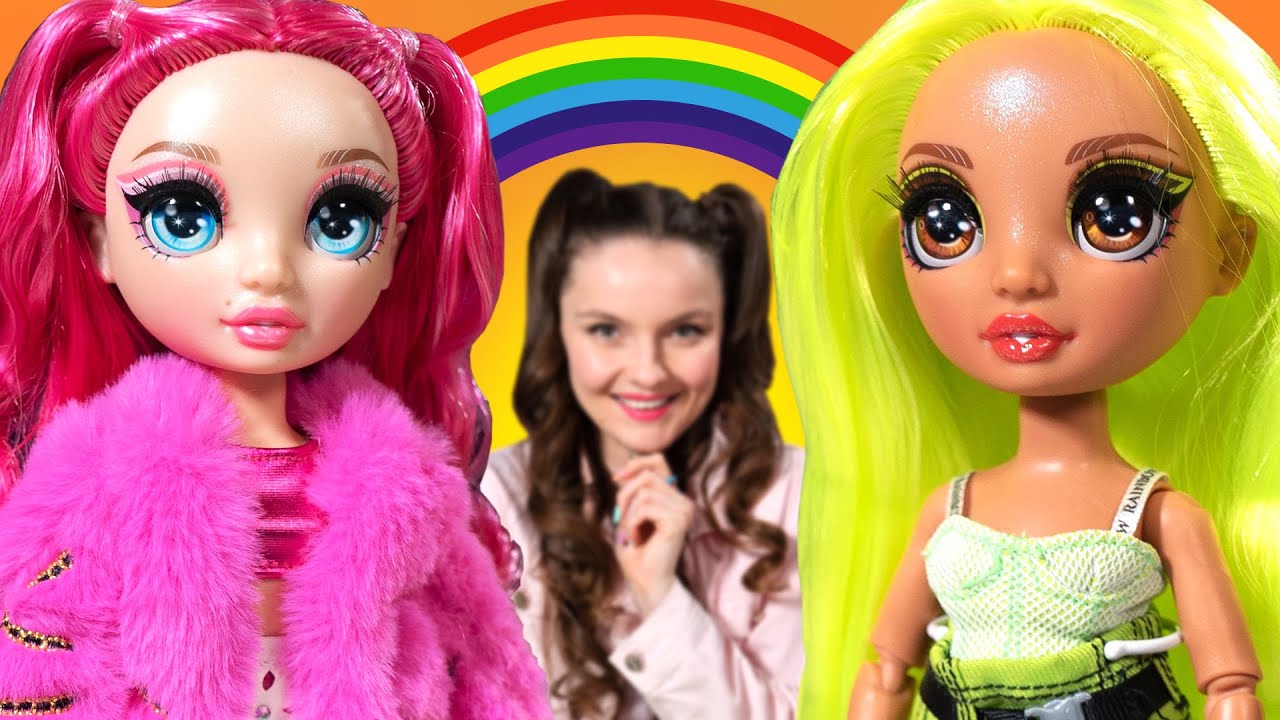 РОЗОВАЯ vs САЛАТОВАЯ Rainbow High | Stella Monroe & Karma Nichols: обзор и распаковка