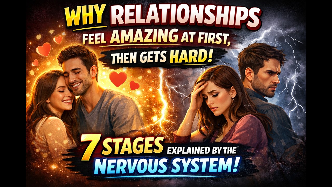 Why Relationships Feel Amazing at First, Then Gets Hard (7 Stages Explained By the Nervous System)